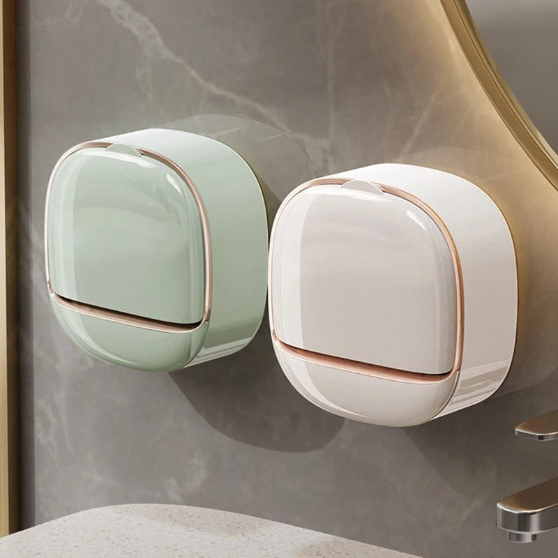 Buy One Get One Free Wall-Mounted Flip-Cover Soap Holder
