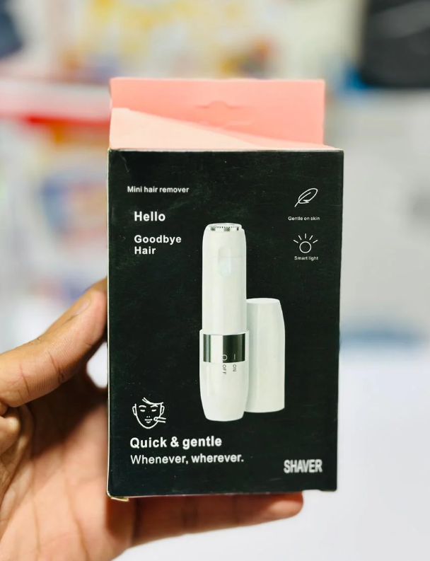 Flawless Mini Painless Hair Remover – Gentle Portable Shaver with Smart Light for Easy Hair Removal
