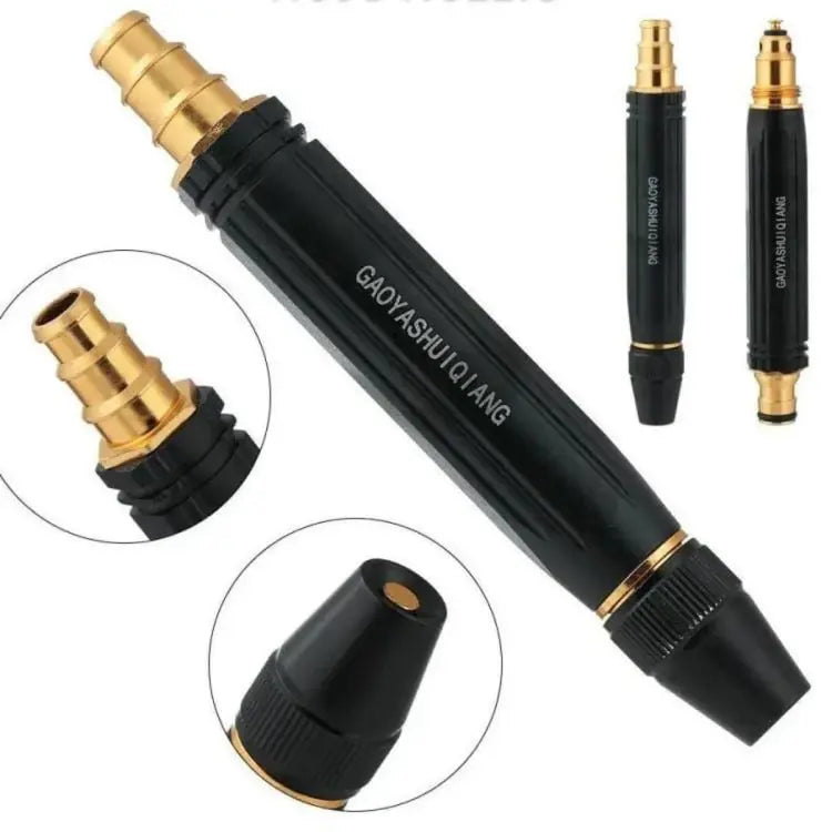 High Pressure Brass Water Spray Gun – Adjustable Nozzle for Car, Bike & Garden Cleaning